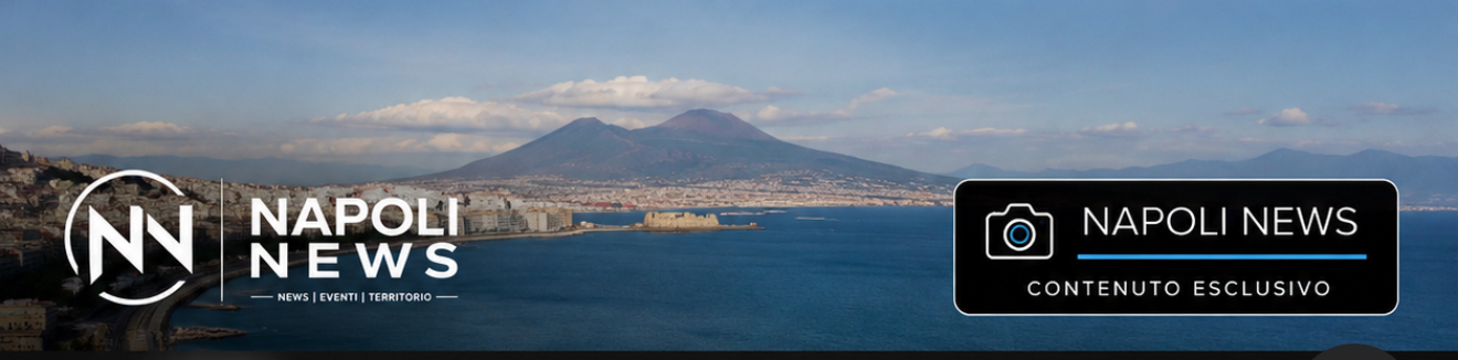 Napoli News con il Vesuvio e il Golfo di Napoli