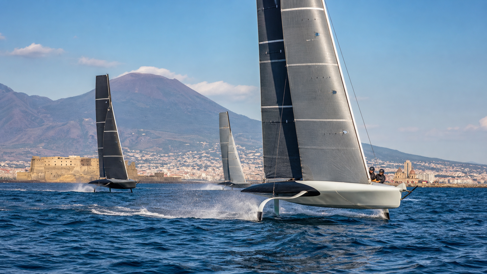 Coppa America a Napoli, lavori ancora in corso sul lungomare a un mese dalle regate