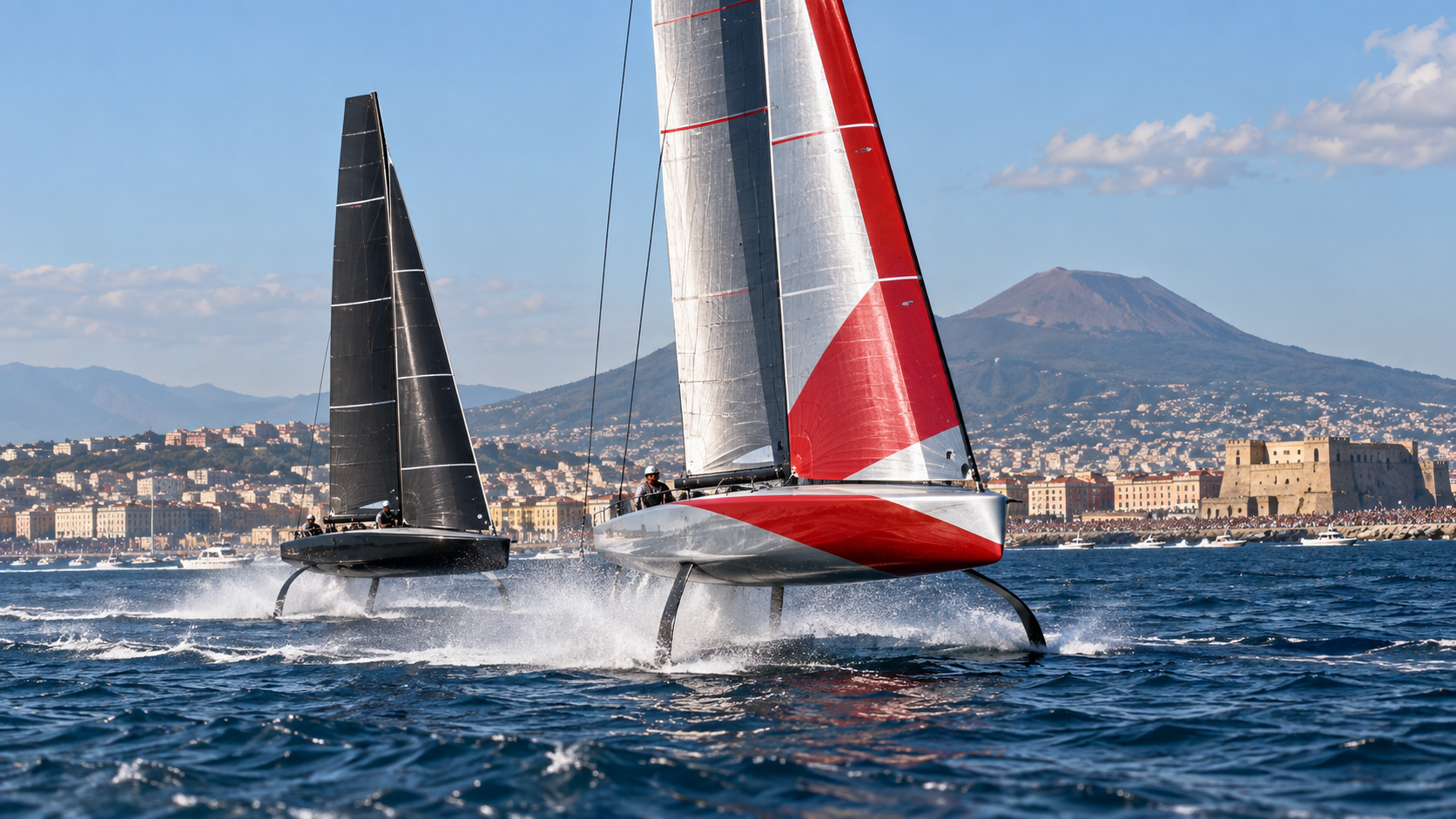 Luna Rossa trionfa a Napoli: battuta New Zealand nella finale delle regate preliminari