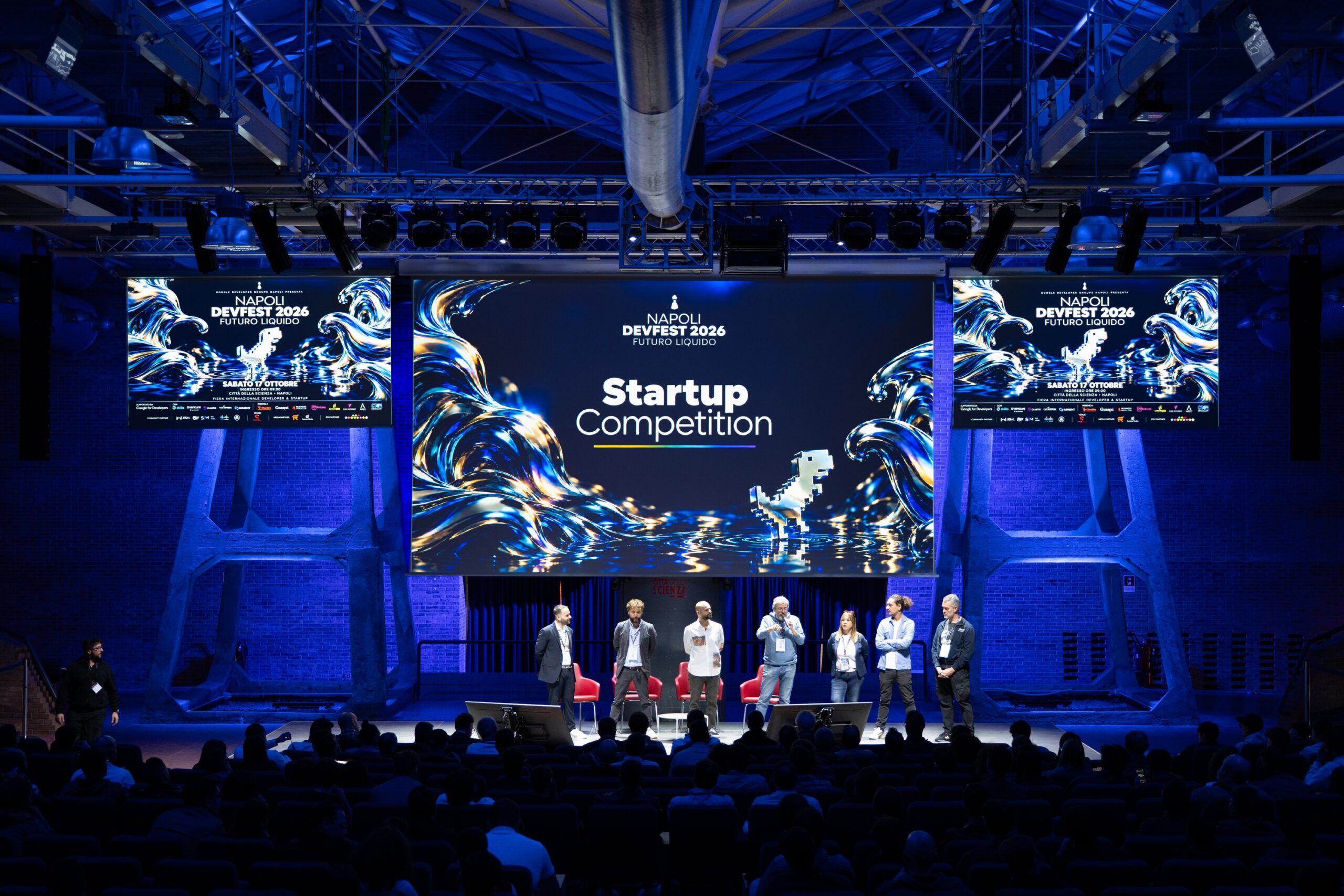 Napoli DevFest 2026 – Futuro Liquido: oltre 1.000 presenze a Città della Scienza per la sesta edizione del più grande evento tech del Sud Italia
