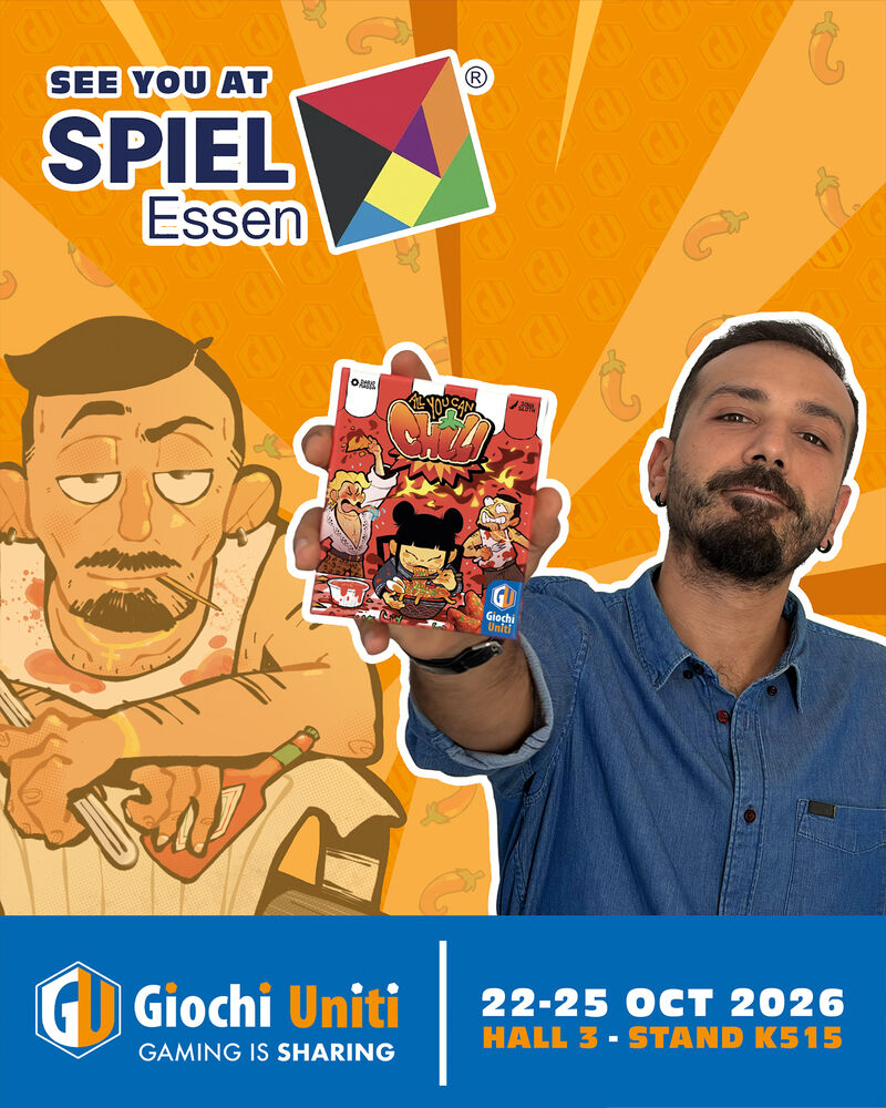 Dalle antiche flotte marinare alle sfide a colpi di peperoncino: Giochi Uniti alla SPIEL di Essen porta la creatività del sud Italia nel settore boardgames